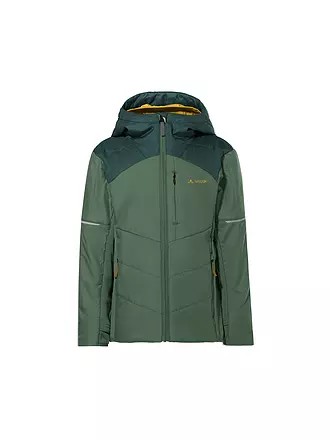 VAUDE | Chaqueta híbrida para niños Capacida II con capucha | dunkelgrün